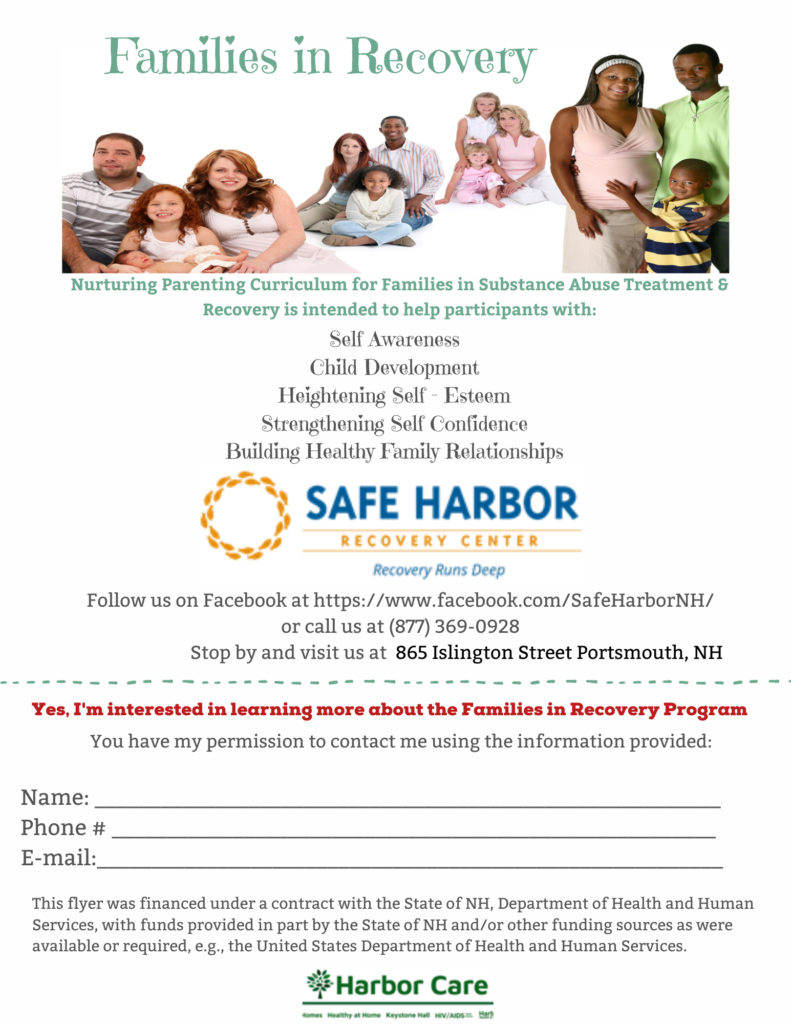 NF flyer Safe Harbor