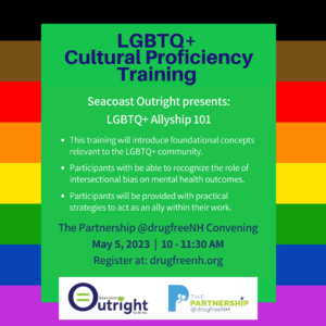 LGBTQ+ Allyship 101 Training Flyer