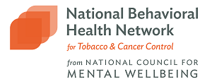 National Behavioral Health Network for Tobacco and Cancer Control, at the National Council for Mental Wellbeing Logo