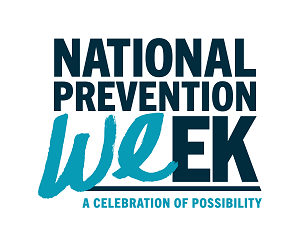 national prevention week 2023 logo a celebration of possibility