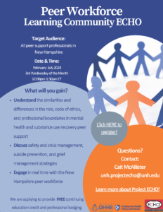 Peer Workforce Learning Community ECHO