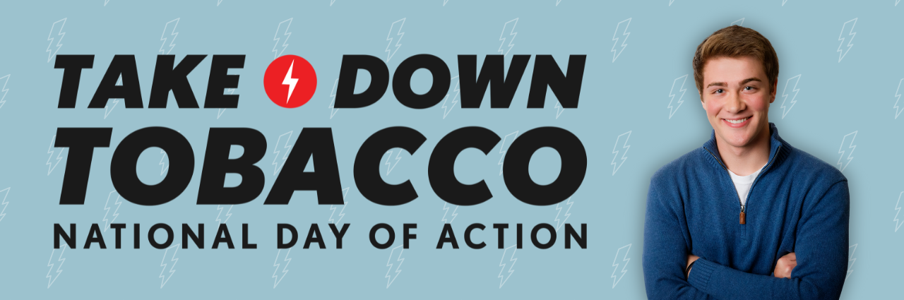Take Back Tobacco National Day of Action 2024 Blog Feature Photo